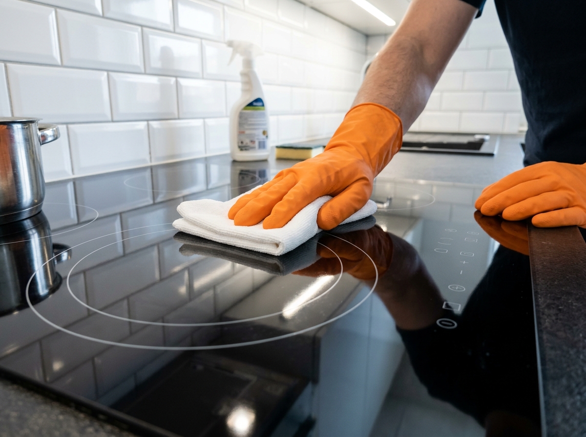 End of tenancy deep oven and hob cleaning